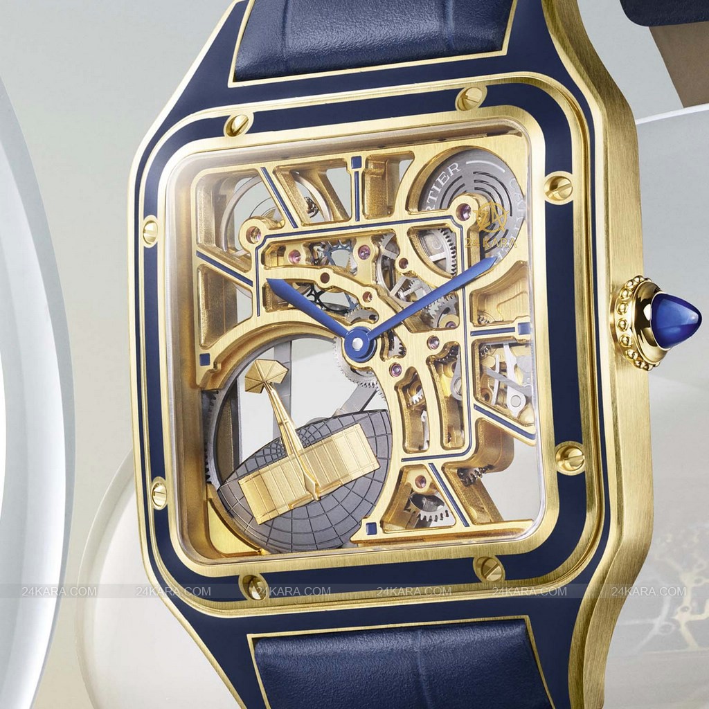 cartier-santos-dumont-micro-rotor-yellow-gold-blue-lacquer-whsa0031-4