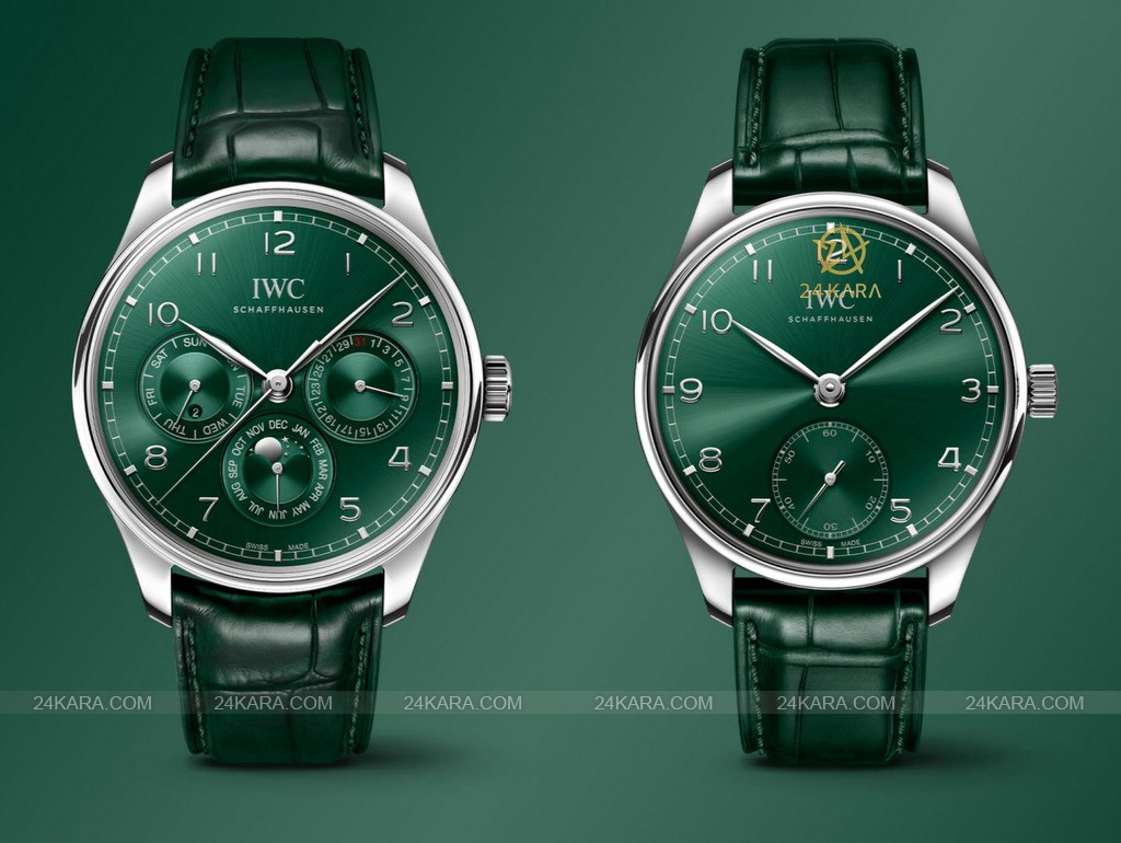 green-dial-iwc-portugieser-automatic-40-iw358310-and-portugieser-perpetual-calendar-42-iw344207
