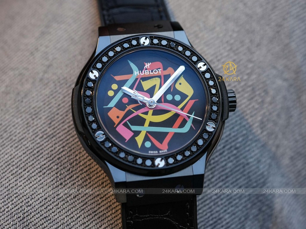 hublot-classic-fusion-black-magic-dubai-watch-week-seddiqi-x-calligraphy-artist-wissam-shawkat-4