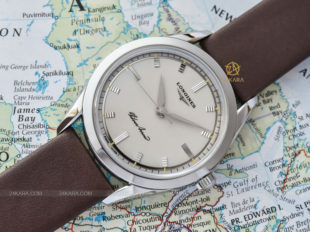 Longines silver arrow on sale reissue