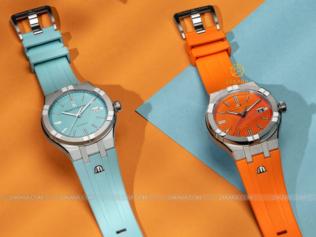 maurice-lacroix-aikon-automatic-limited-summer-edition-turquoise-soft-pin-and-orange-dials-35mm-39mm-and-42mm-5