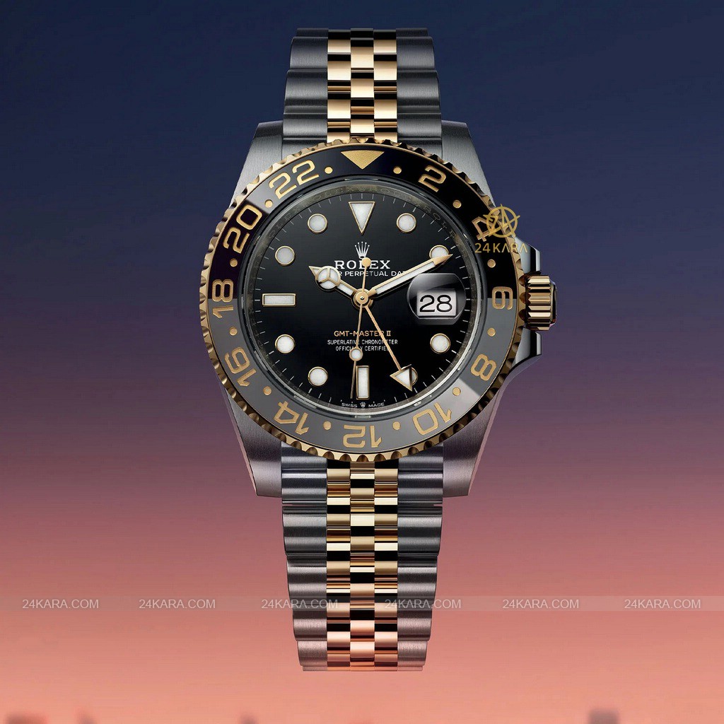 yellow-gold-and-rolesor-rolex-gmt-master-ii-grey-and-black-ceramic-bezel-2023-editions-126713grnr-126718grnr-3