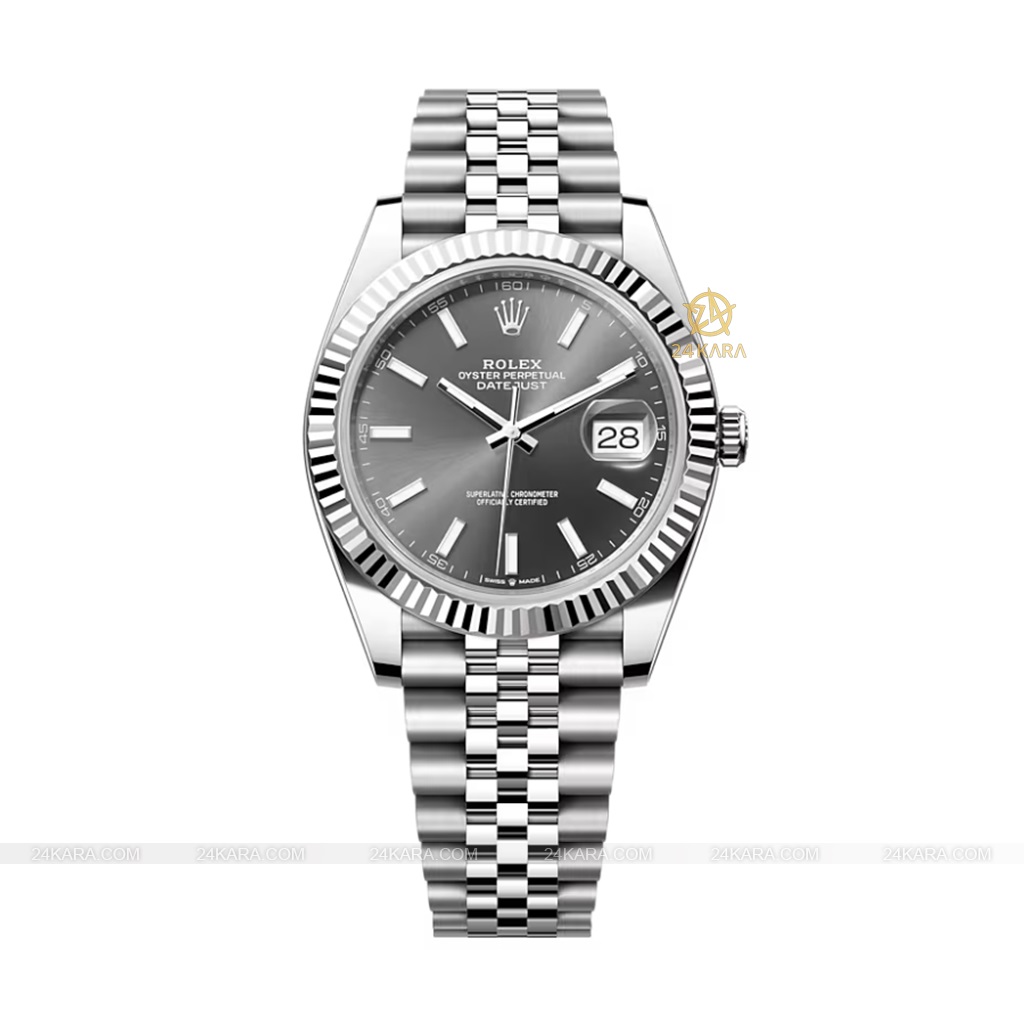 dong-ho-rolex-datejust-41-126334-0014-mat-so-xam-day-deo-jubilee-thep-2