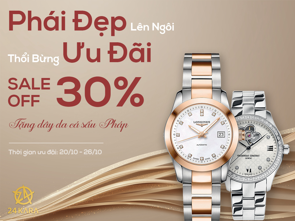 Phái đẹp lên ngôi - Thổi bừng ưu đãi!