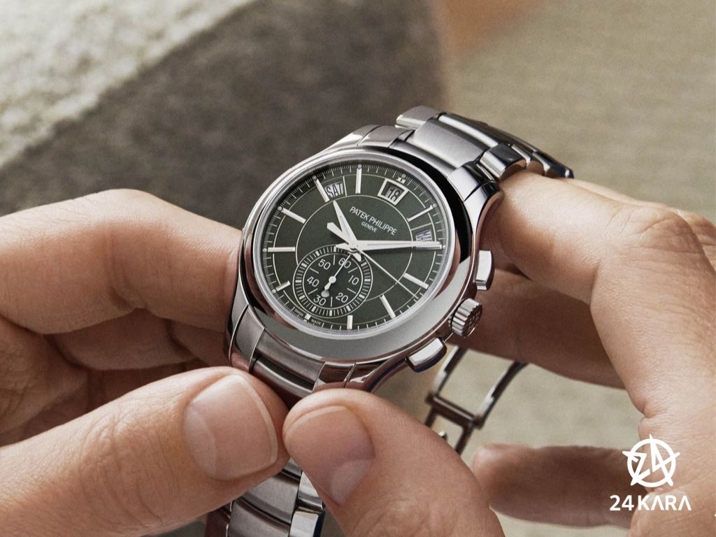 Giới thiệu đồng hồ Patek Philippe Chronograph Annual Calendar 5905/1A với lịch thường niên mới