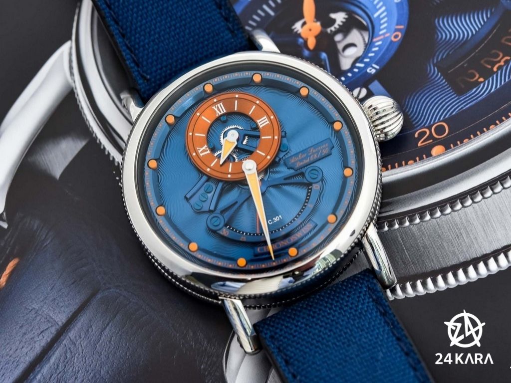 Giới thiệu đồng hồ Chronoswiss Open Gear ReSec Kingfisher CH-6923-BLOR mới