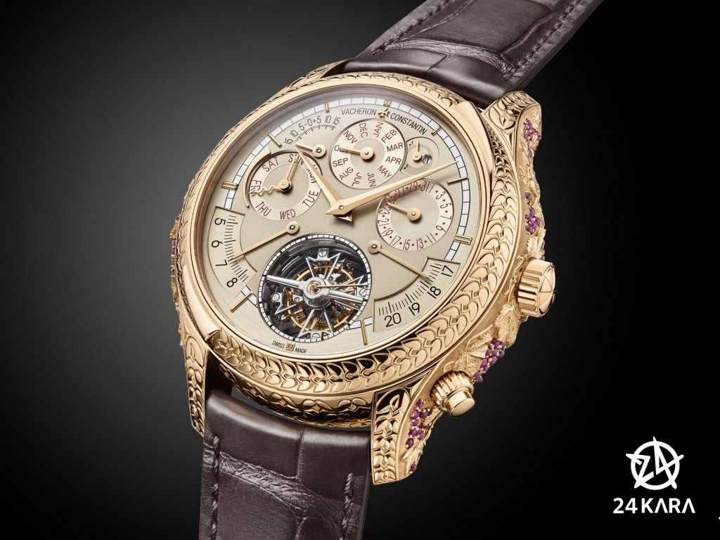 Giới thiệu đồng hồ Vacheron Constantin Les Cabinotiers Grande Complication Bacchus 9700C/000R-B755 mới