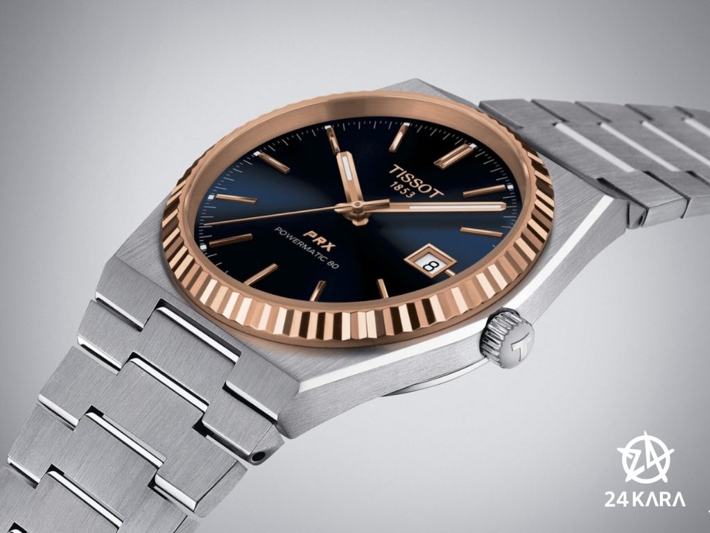 Tissot mang BST Powermatic 80 quay trở lại với chiếc PRX Powermatic 80 T931.407.41.041.00 sang trọng