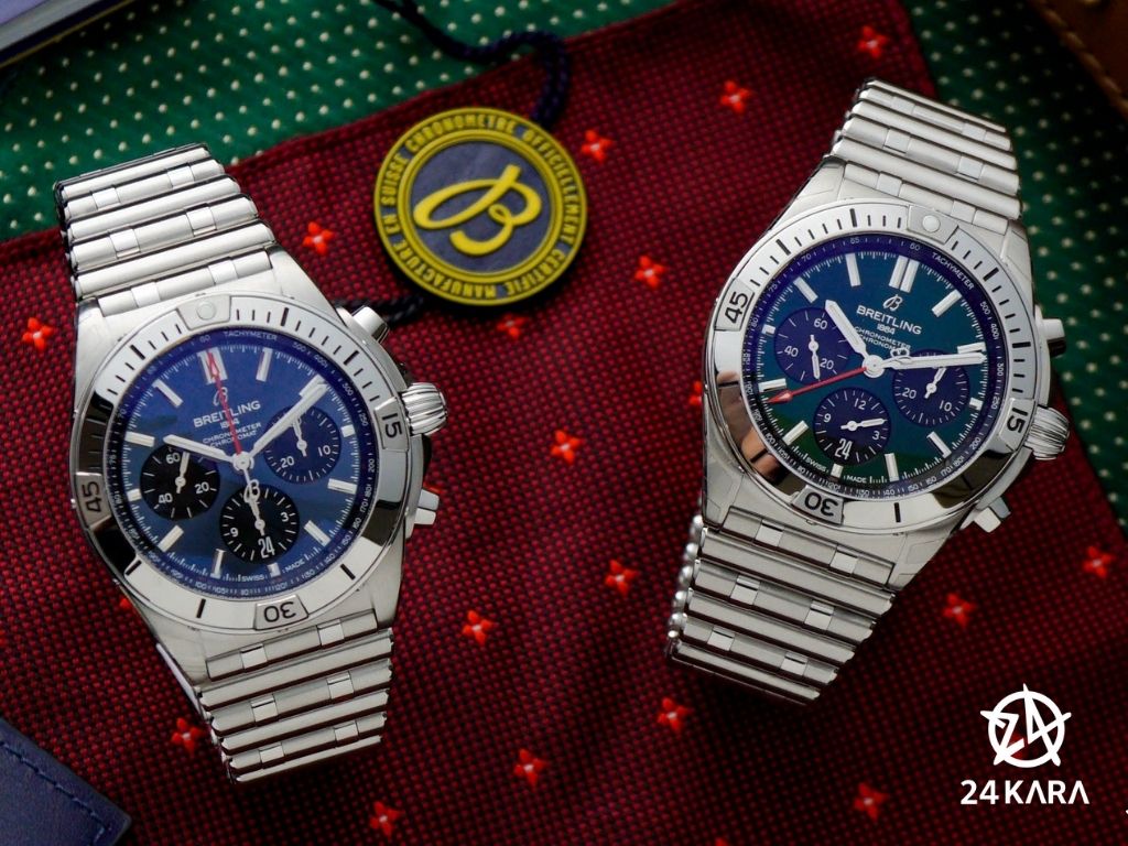 Review chi tiết đồng hồ Breitling Chronomat B01 Bentley - Tuyệt phẩm lấy cảm hứng từ siêu xe Bentley!