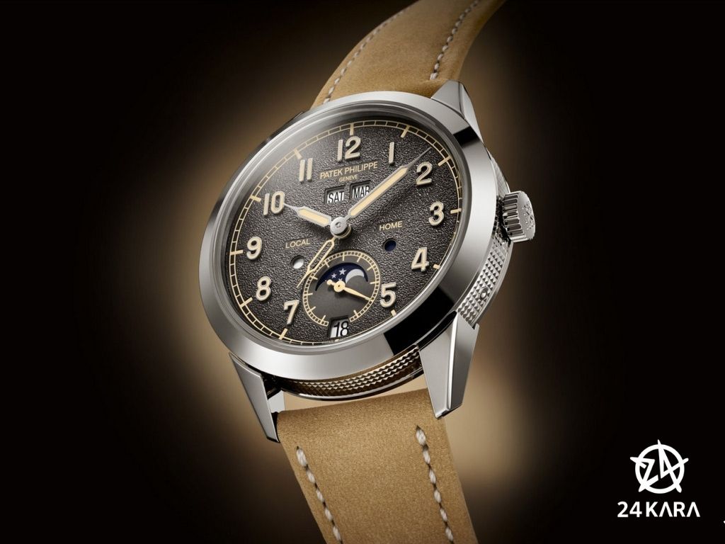 Đồng hồ Patek Philippe Annual Calendar Travel Time 5326G-001 mới hút mắt với vẻ đẹp retro cổ điển