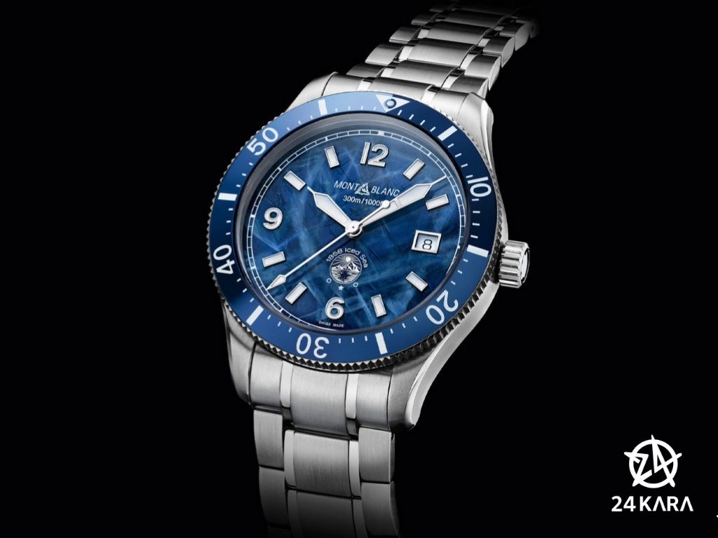 Giới thiệu bộ sưu tập đồng hồ lặn Montblanc 1858 Iced Sea Automatic Date mới