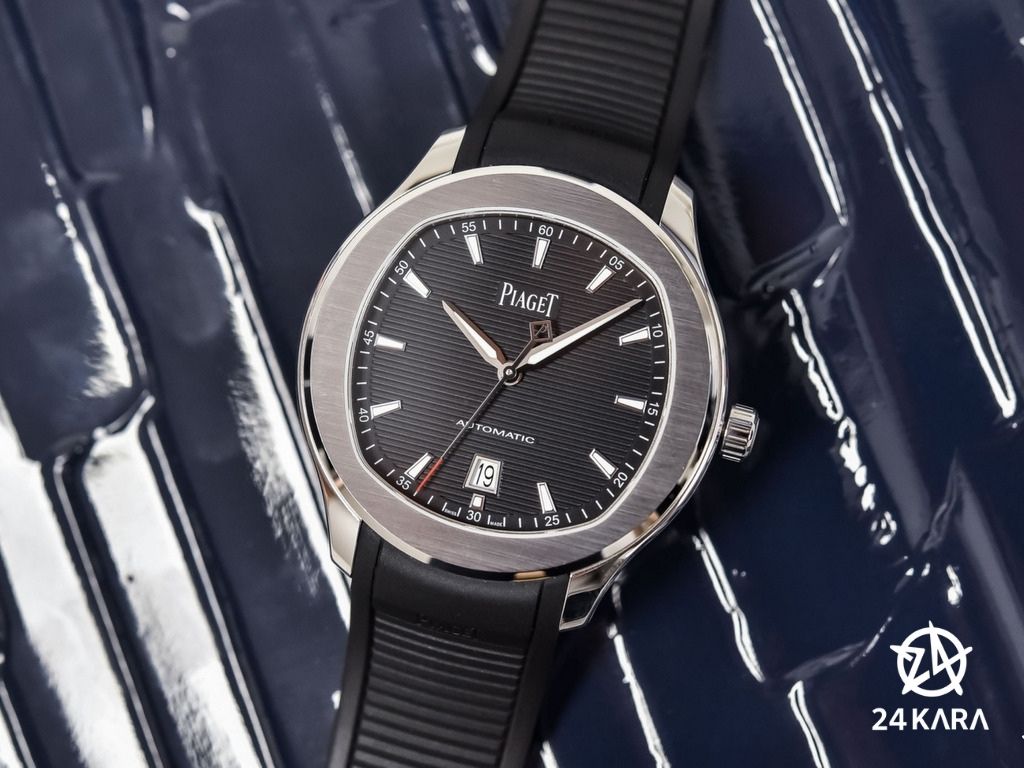 Khám phá sức hấp dẫn của đồng hồ Piaget Polo Date G0A47014 trong sắc đen huyền bí