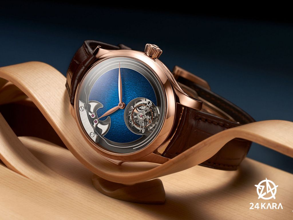 Giới thiệu bộ đôi đồng hồ H. Moser & Cie. Endeavour Concept Minute Repeater Tourbillon Aqua Blue mới