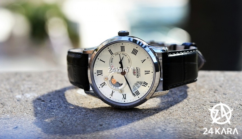Đồng hồ Orient Sun and Moon - Nghệ thuật đến từ các vi sao