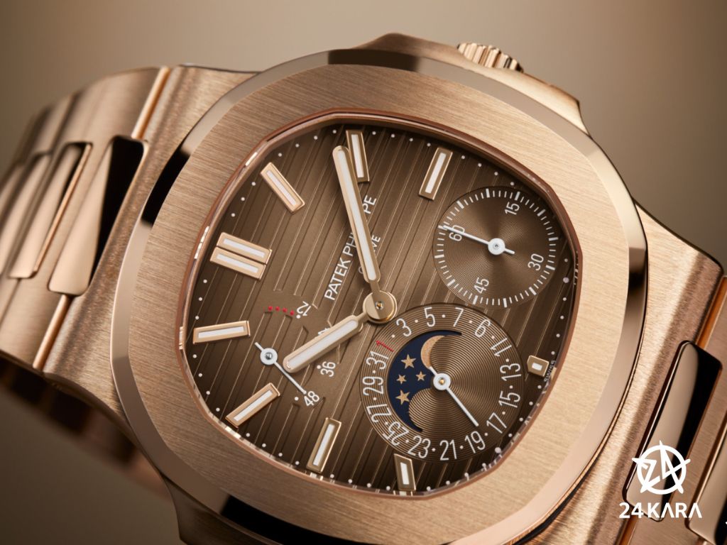 Giới thiệu đồng hồ Patek Philippe Nautilus 5712/1R Luxurious Rose Gold mới