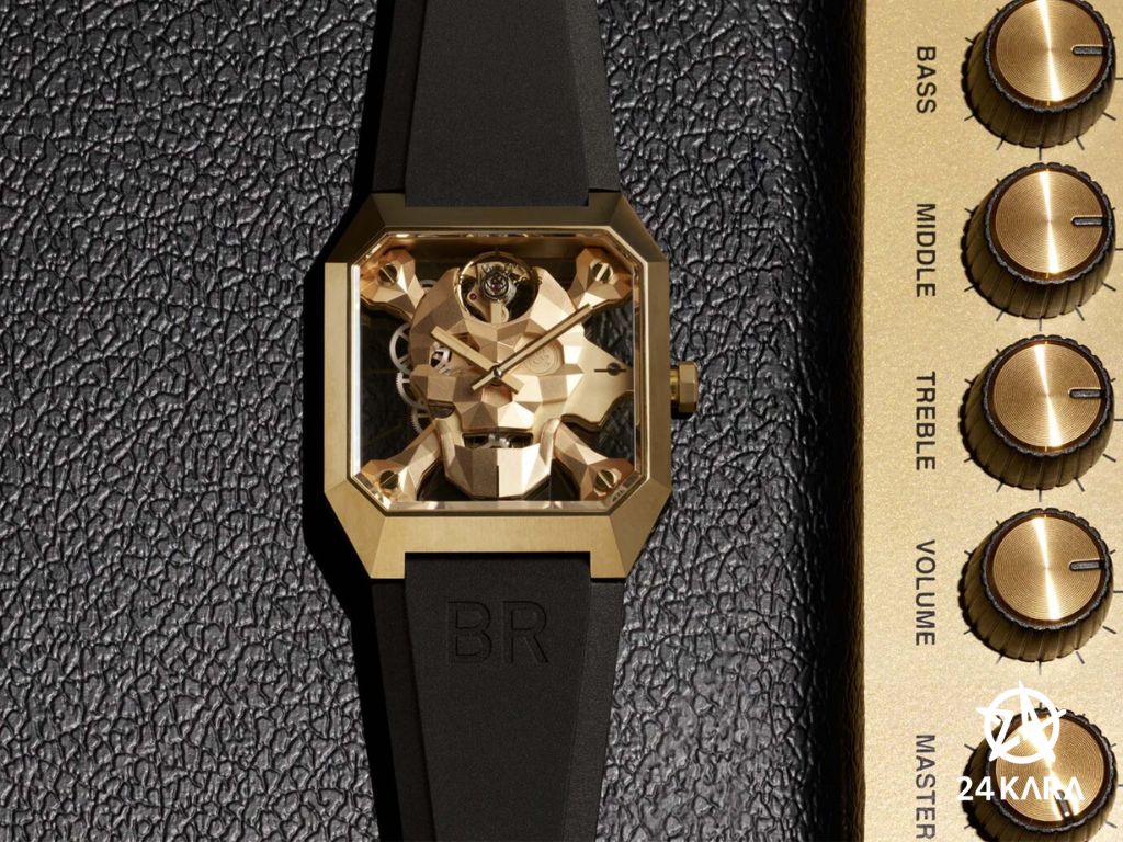 Giới thiệu đồng hồ Bell & Ross BR 01 Cyber Skull Bronze BR01-CSK-BR/SRB