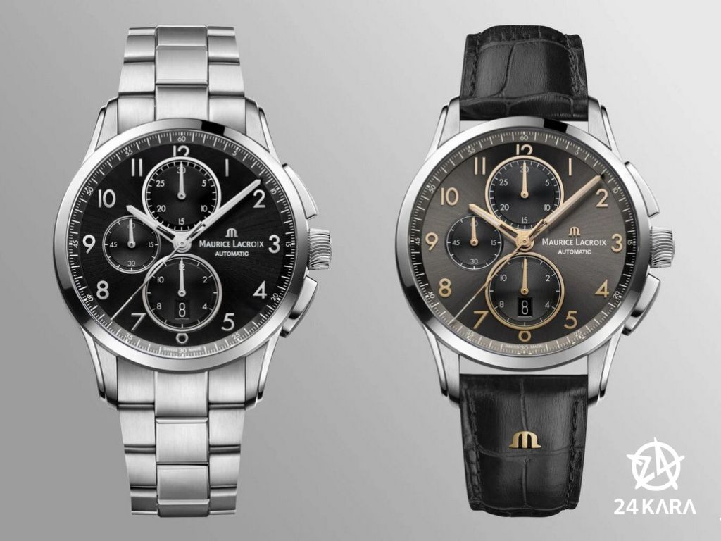 Các mẫu đồng hồ Maurice Lacroix Pontos Chronograph 43mm với mặt số mới có gì đặc biệt?