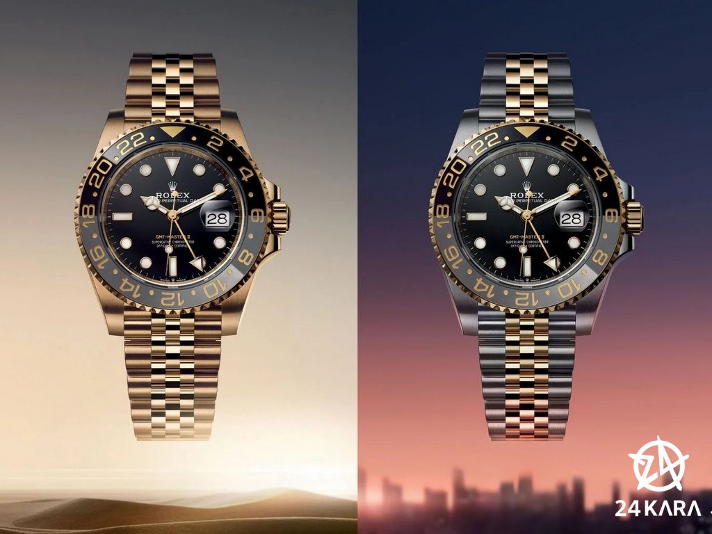 Giới thiệu bộ đôi đồng hồ Rolex GMT-Master II 2023 mới xuất hiện tại Watches & Wonder 2023