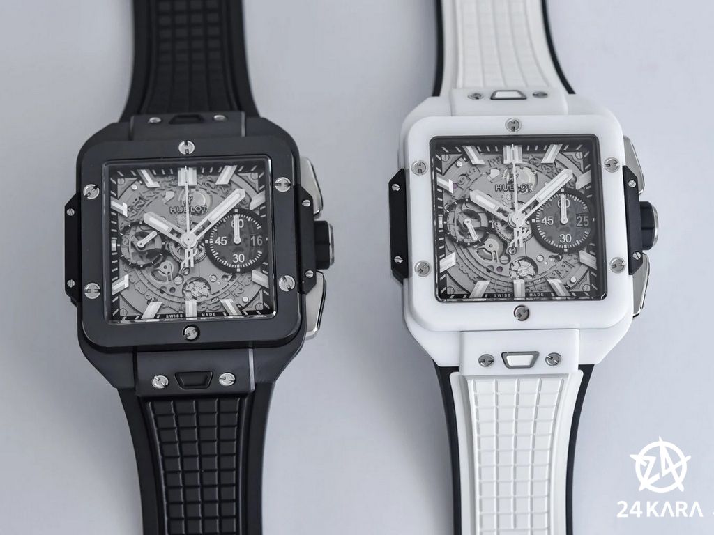 Giới thiệu các mẫu đồng hồ Hublot Square Bang Unico với vật liệu mới