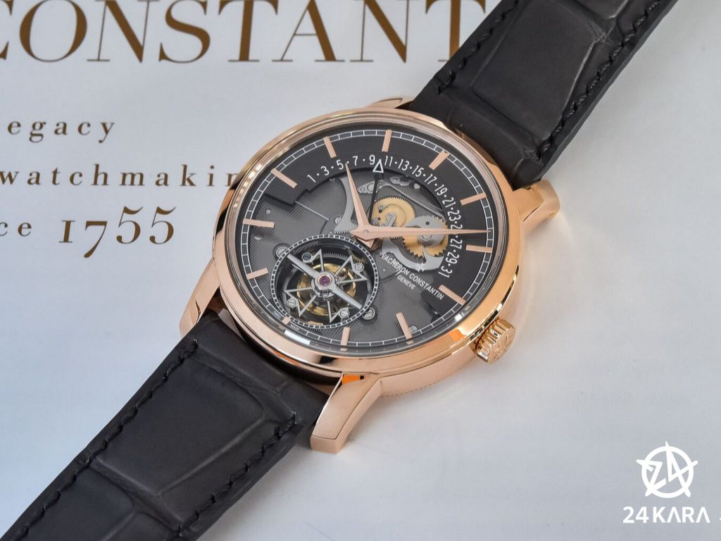 Giới thiệu đồng hồ Vacheron Constantin Traditionelle Tourbillon Retrograde Openface 6010T/000R-B638 mới