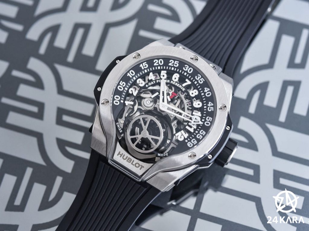 Giới thiệu đồng hồ Hublot Big Bang MP-13 Tourbillon Bi-Axis Bi-Retrograde Titanium 913.NX.1170.RX mới
