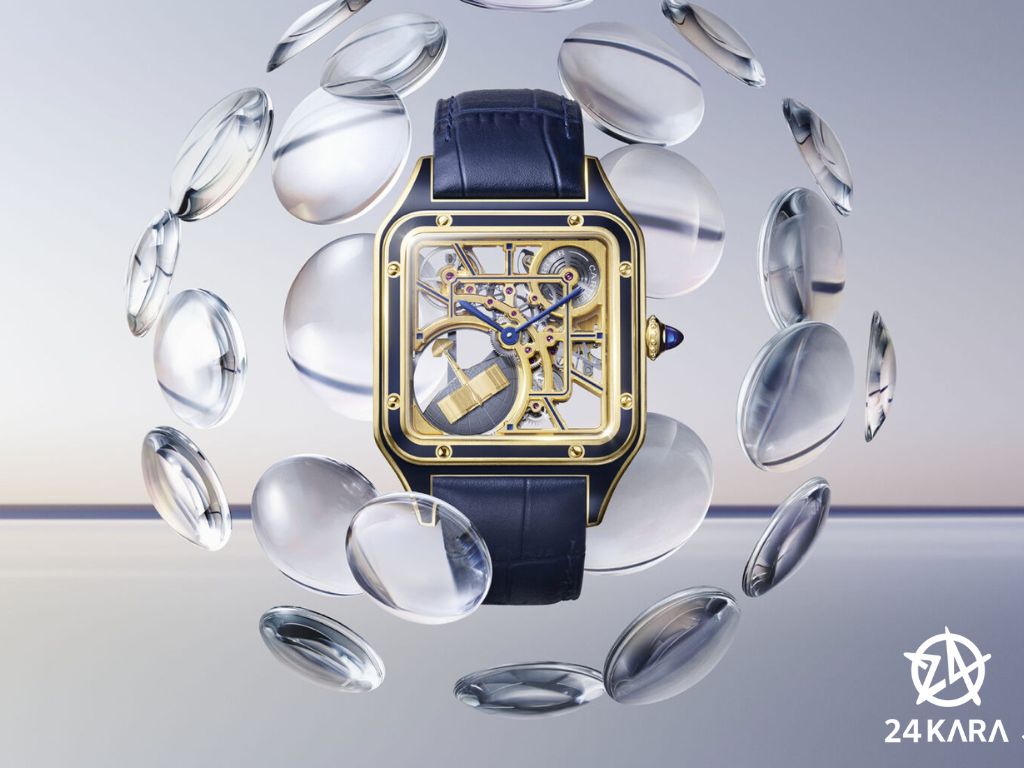 Cùng Cartier bay lượn trên bầu trời với các mẫu Santos-Dumont Micro-Rotor mới