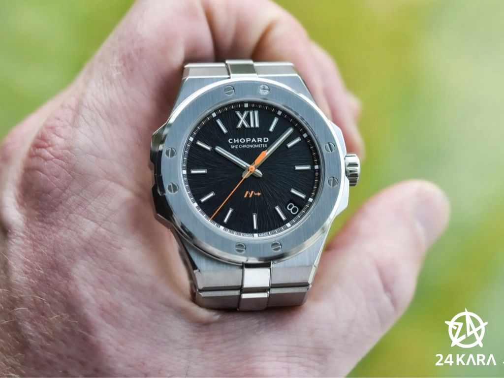 Khám phá chiếc đồng hồ thể thao sang trọng Chopard Alpine Eagle Cadence 8HF Titanium 298600-3020 mới