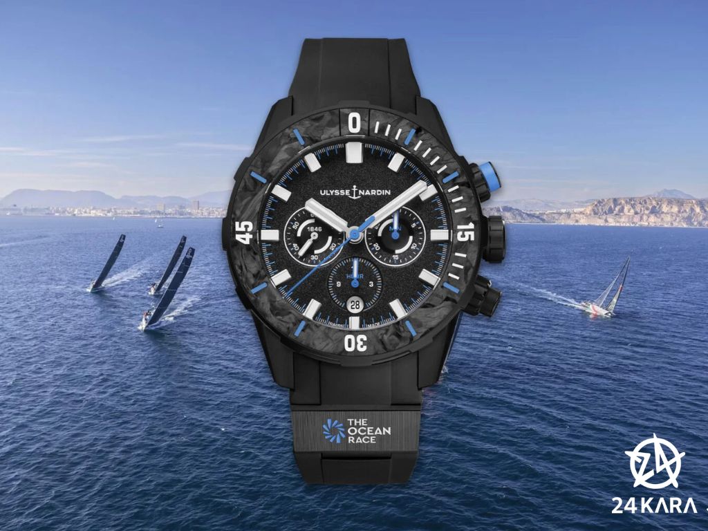 Khám phá phiên bản đồng hồ bấm giờ đặc biệt - Ulysse Nardin Ocean Race Diver Chronograph Limited Edition 1503-170LE-2A-TOR/3A mới