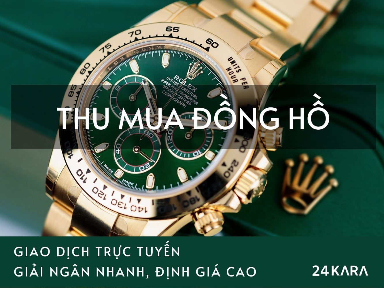 Địa điểm thu mua đồng hồ cũ giá cao tại Hà Nội, Hồ Chí Minh 24Kara