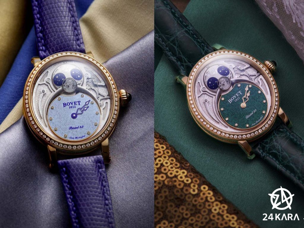Khám phá màu sắc và kết cấu mới trong đồng hồ Bovet Récital 23