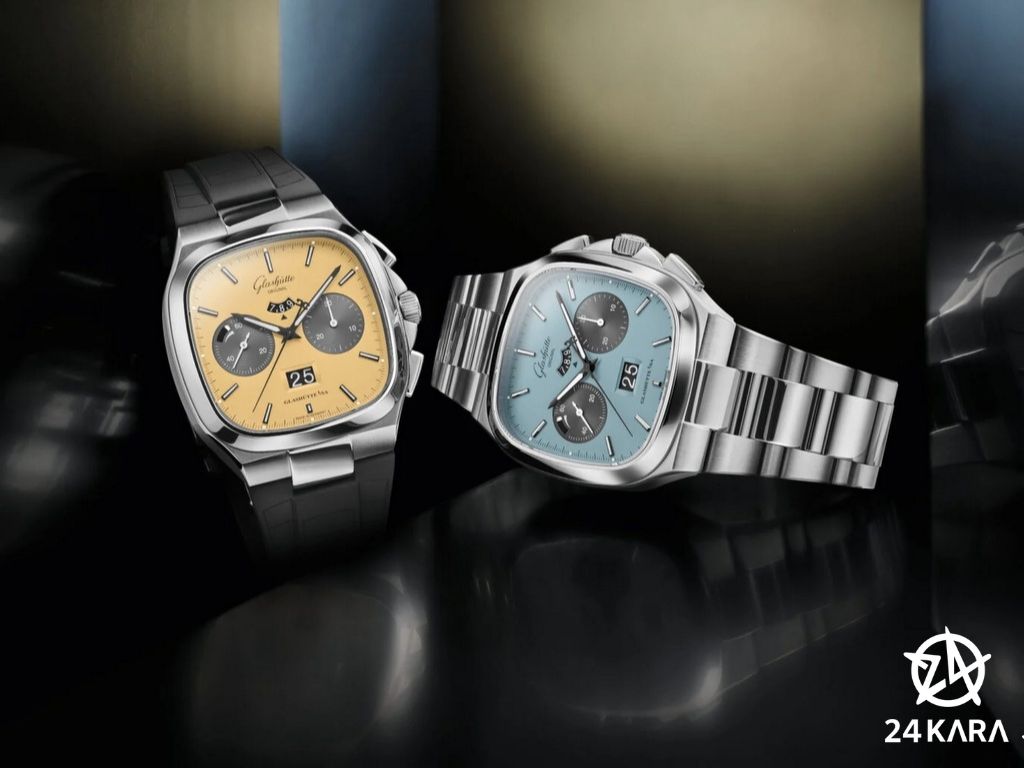 Giới thiệu màu sắc mới trong các mẫu đồng hồ Glashütte Original Seventies Chronograph Panorama Date