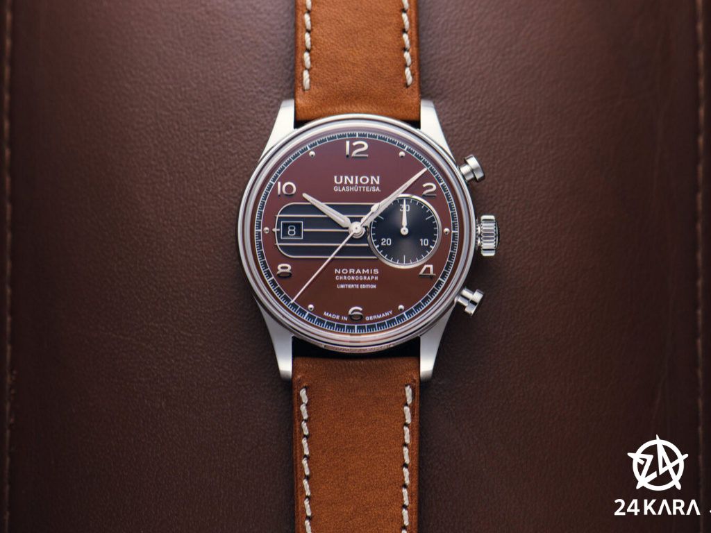 Giới thiệu đồng hồ Union Glashütte Noramis Chronograph Limited Edition Sachsen Classic 2023 D012.427.16.297.09 mới