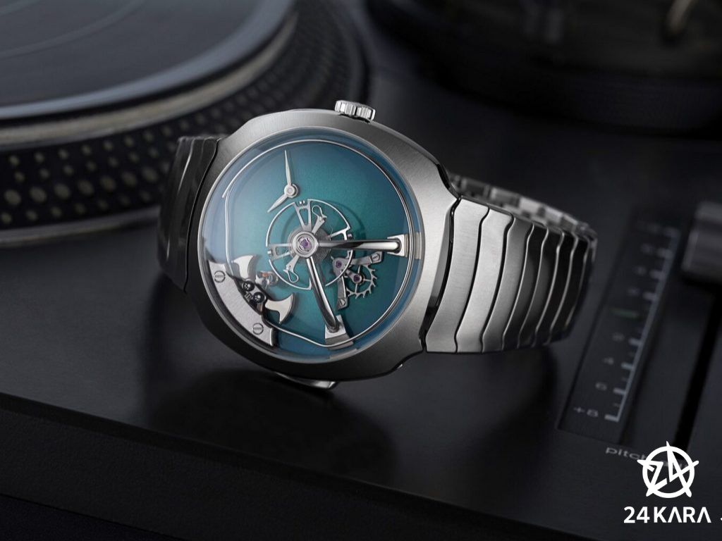 Giới thiệu đồng hồ H. Moser x MB&F Streamliner Pandamonium 6906-1200 mới