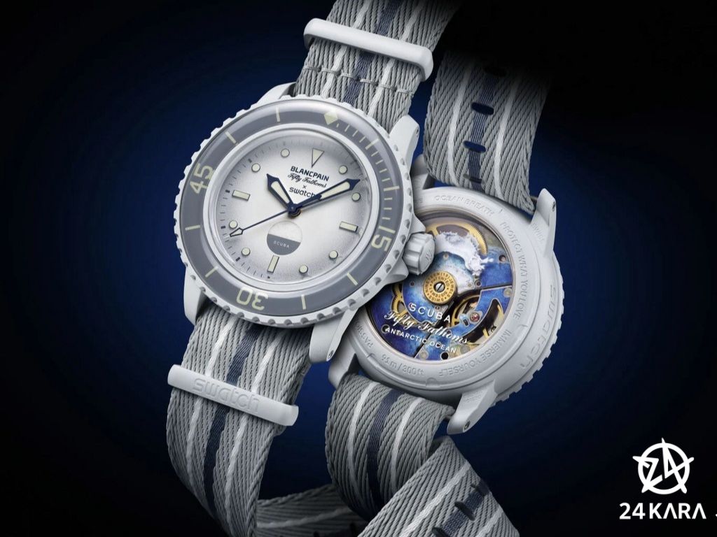 Giới thiệu các mẫu đồng hồ Swatch x Blancpain Bioceramic Scuba Fifty Fathoms mới