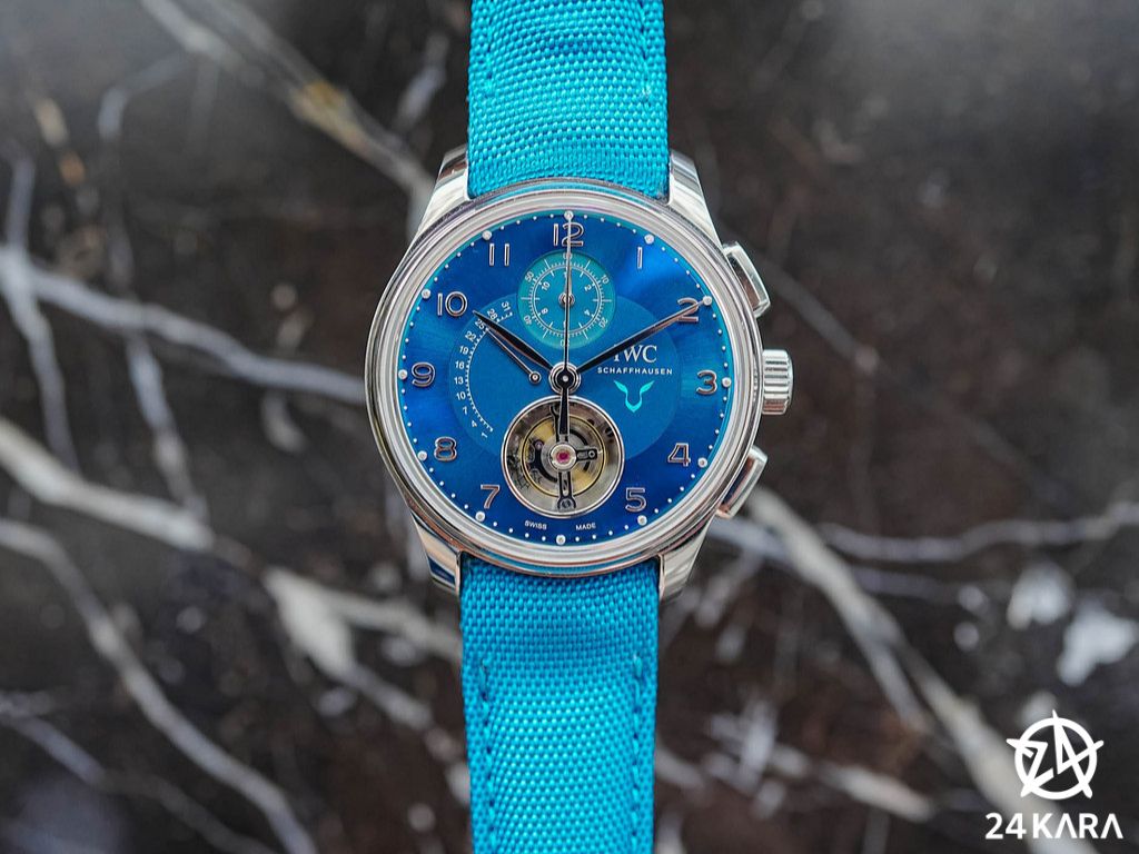 Giới thiệu đồng hồ IWC Portugieser Tourbillon Retrograde Chronograph Lewis Hamilton IW394008 mới