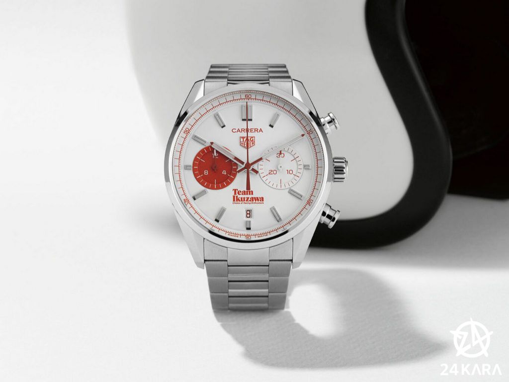 Gi i thi u ng h TAG Heuer Carrera Chronograph x Team