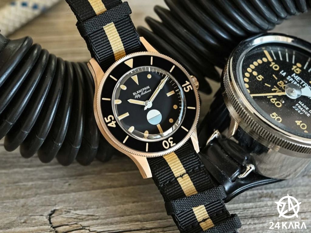 Giới thiệu đồng hồ Blancpain Fifty Fathoms 70th Anniversary Act 3 5901-5630-NANA mới
