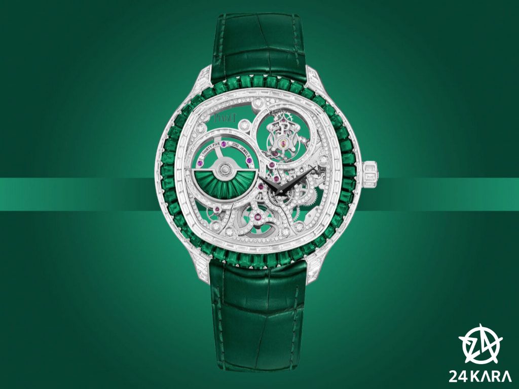 Giới thiệu đồng hồ Piaget Polo Emperador Skeleton Tourbillon High Jewellery GOA48042 mới