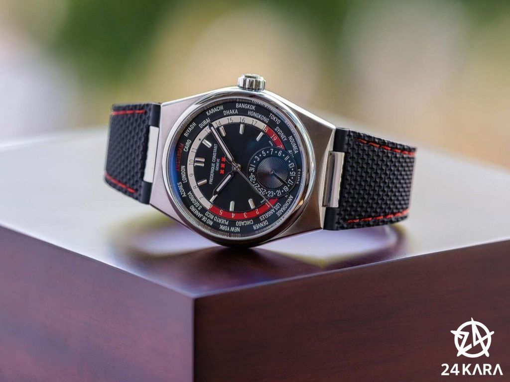 Giới thiệu đồng hồ Frederique Constant Highlife Worldtimer x Ace Jewelers Amsterdam FC-718AMS4NH6B mới