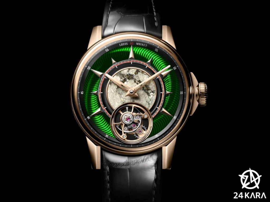 Giới thiệu đồng hồ Louis Moinet Jules Verne Tourbillon “To the Moon” mới