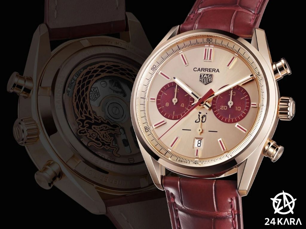Giới thiệu bộ đôi đồng hồ TAG Heuer Carrera Chronograph Year of the Dragon mới