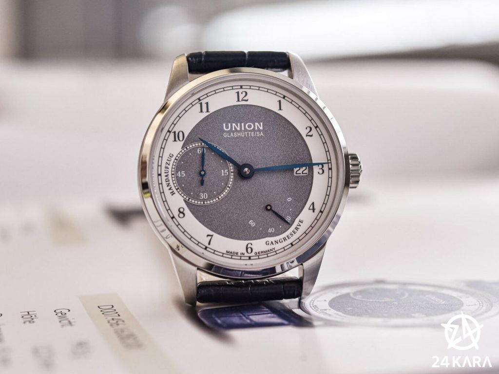 Khám phá chi tiết đồng hồ Union Glashütte 1893 Johannes Dürrstein Edition Power Reserve D007.456.16.082.00 mới