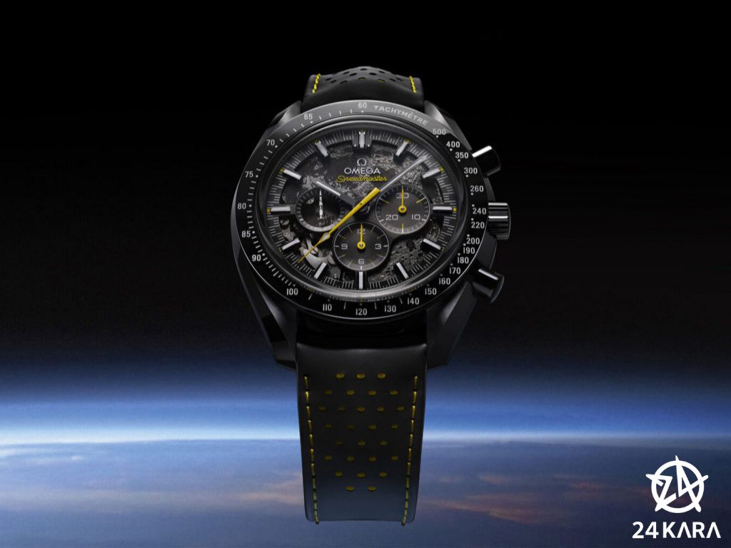Khám phá những cập nhật trong chiếc Omega Speedmaster Dark Side of the Moon Apollo 8 310.92.44.50.01.001 mới