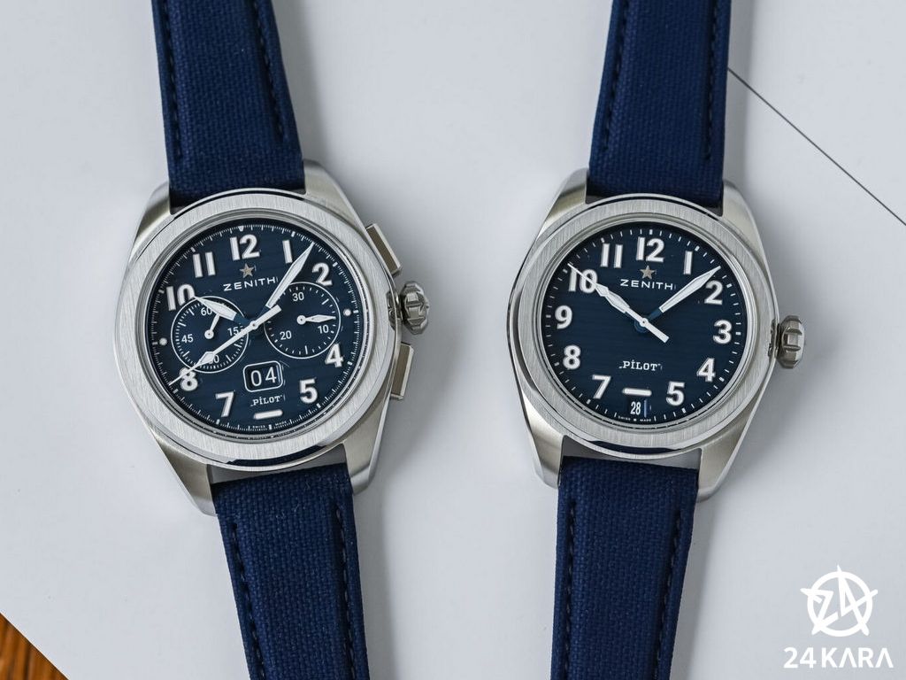 Giới thiệu các mẫu đồng hồ Zenith Pilot Automatic và Big Date Flyback Blue Boutique Editions mới