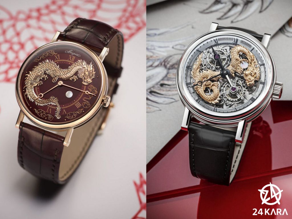 Khám phá bộ đôi đồng hồ Breguet Classique 5345 và 7145 Year of the Dragon mới