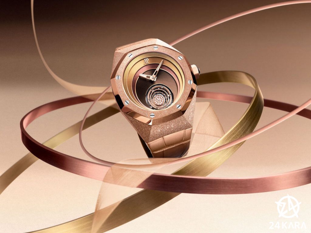 Giới thiệu đồng hồ Audemars Piguet Royal Oak Concept Flying Tourbillon x Tamara Ralph 26630OR.GG.D626CR.01 mới