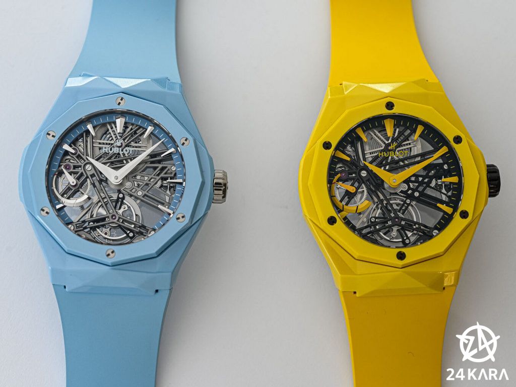 Giới thiệu bộ đôi Hublot Classic Fusion Tourbillon Orlinski mới
