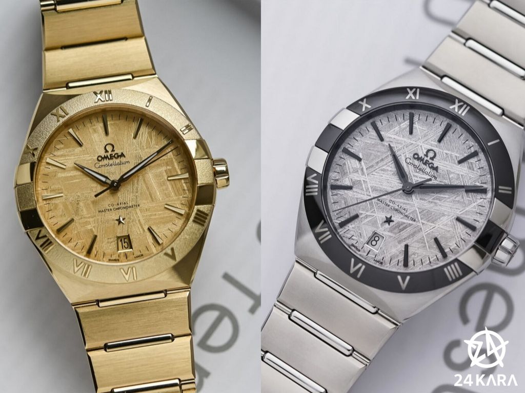 Giới thiệu các mẫu đồng hồ Omega Constellation 41mm Co-Axial Master Chronometer Meteorite mới