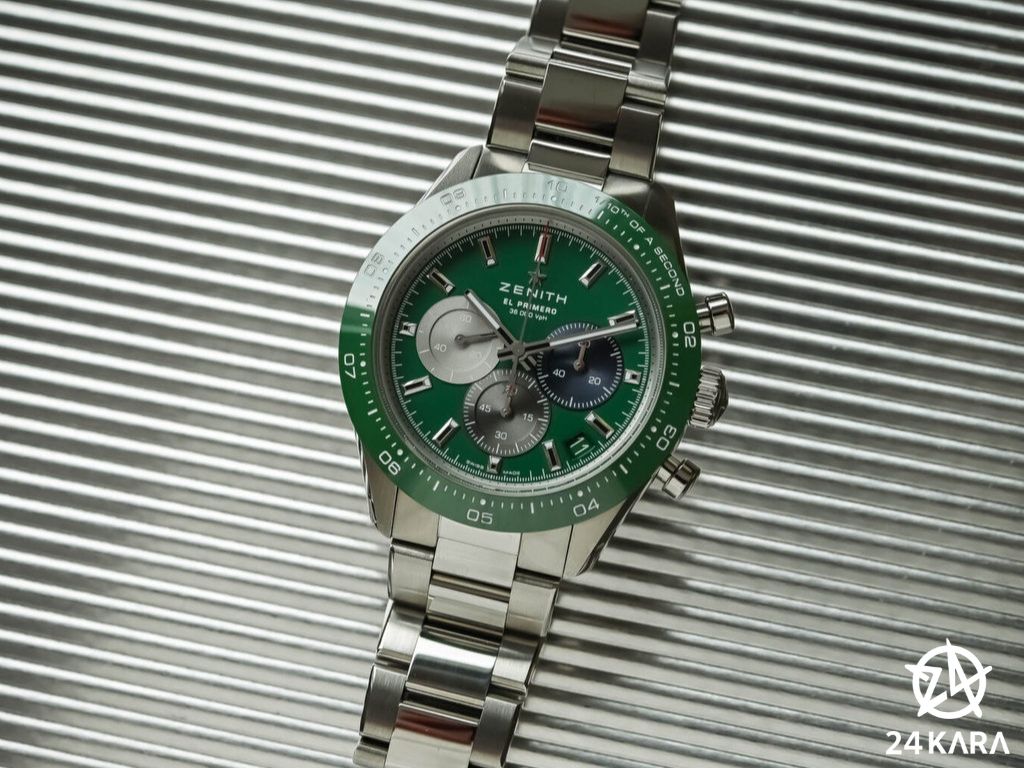 Giới thiệu các mẫu đồng hồ Zenith Chronomaster Sport Green mới