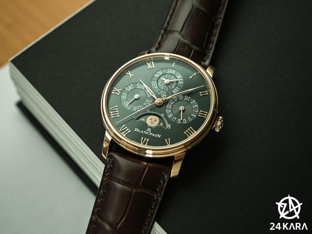 Giới thiệu đồng hồ Blancpain Villeret Perpetual Calendar 6656-363-55B mới